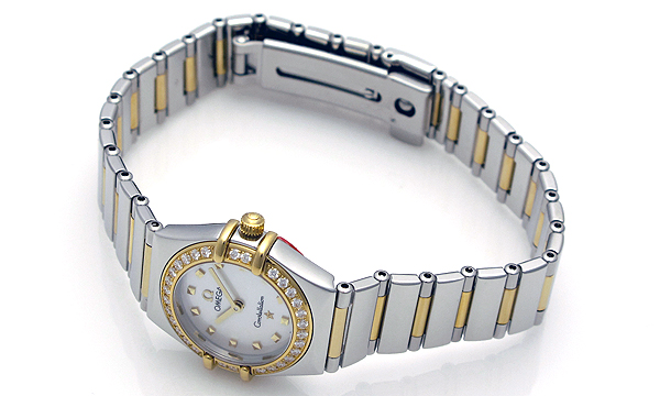 オメガスーパーコピー コンステレーション マイチョイス ミニ 1365-71 レディース ホワイト