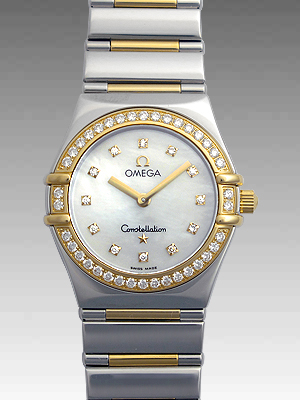 オメガスーパーコピー コンステレーション マイチョイス 1376-75 レディース ホワイト