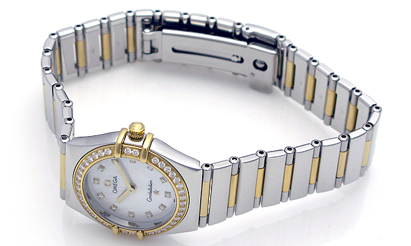 オメガスーパーコピー コンステレーション マイチョイス 1376-75 レディース ホワイト