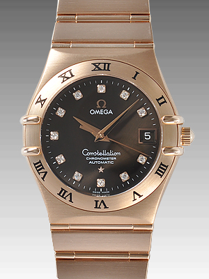 オメガスーパーコピー コンステレーション 1103-60 ピンクゴールド ダイヤモンド