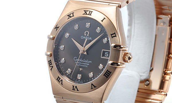 オメガスーパーコピー コンステレーション 1103-60 ピンクゴールド ダイヤモンド