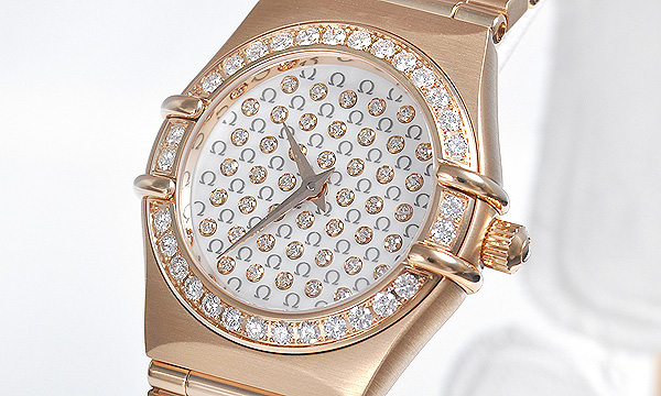 オメガスーパーコピー コンステレーション 1156-77 ピンクゴールド ダイヤモンド ホワイト