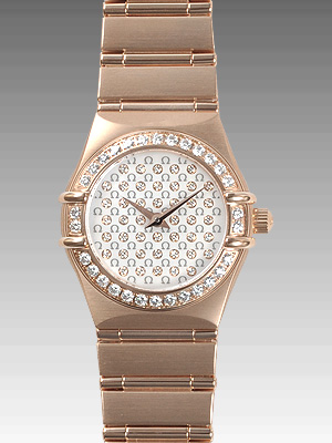 オメガスーパーコピー コンステレーション 1156-77 ピンクゴールド ダイヤモンド ホワイト