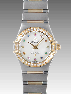 オメガスーパーコピー コンステレーション ミニ アイリス 1367-79 レディース ホワイト