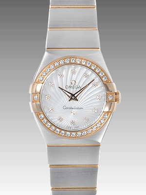 オメガスーパーコピー コンステレーション ブラッシュクォーツ 123.25.27.60.55.002 ホワイト