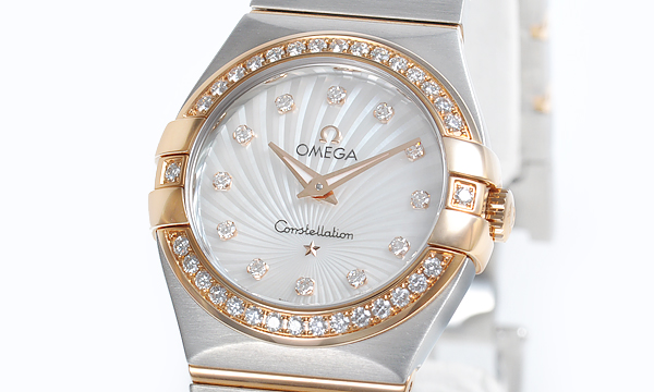 オメガスーパーコピー コンステレーション ブラッシュクォーツ 123.25.27.60.55.002 ホワイト