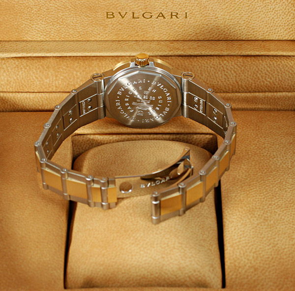 ブルガリスーパーコピー(BVLGARI) ディアゴノ スポーツ LCV29BSGD SS/YGコンビブレスレット