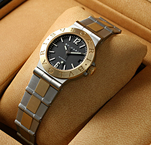 ブルガリスーパーコピー(BVLGARI) ディアゴノ スポーツ LCV29BSGD SS/YGコンビブレスレット