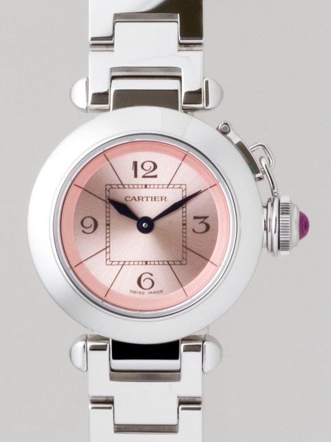 カルティエスーパーコピー Cartier ミスパシャ W3140008 ピンク レディース