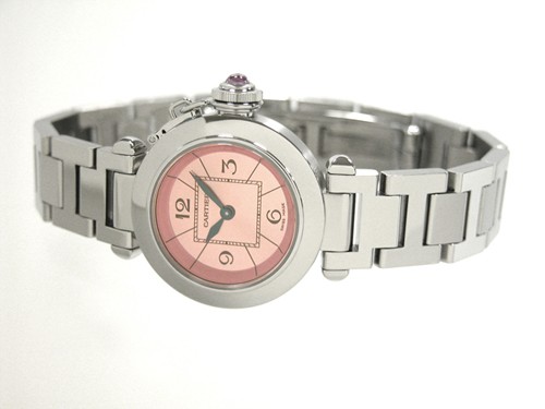 カルティエスーパーコピー Cartier ミスパシャ W3140008 ピンク レディース