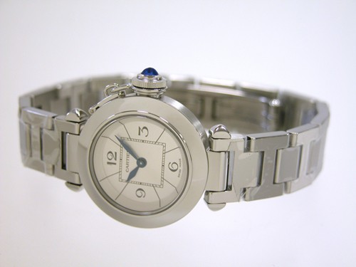 カルティエスーパーコピー Cartier ミスパシャ W3140007 シルバー レディース クォーツ