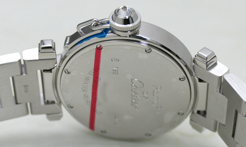 カルティエスーパーコピー パシャ ３２ｍｍ WJ12320G ホワイトゴールド レディース シェル