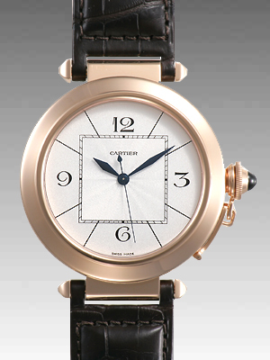 カルティエスーパーコピー パシャ４２ｍｍ W3019351 ピンクゴールド シルバー