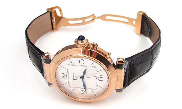カルティエスーパーコピー パシャ４２ｍｍ W3019351 ピンクゴールド シルバー