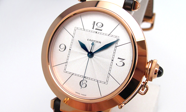カルティエスーパーコピー パシャ４２ｍｍ W3019351 ピンクゴールド シルバー