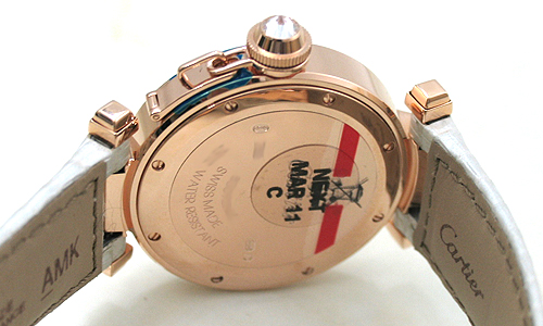 カルティエスーパーコピー パシャ ３２ｍｍ WJ123021 ピンクゴール レディース シルバー