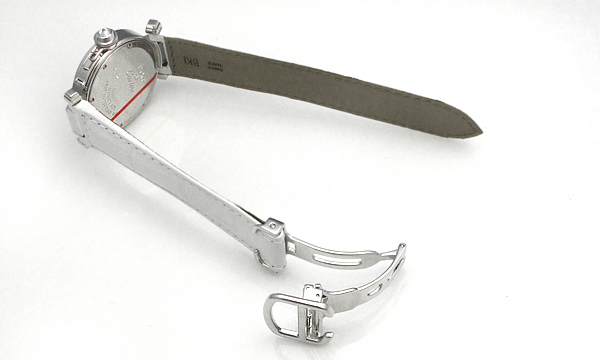 カルティエスーパーコピー パシャ３２ｍｍ WJ123221 ホワイトゴールド ホワイト レディース