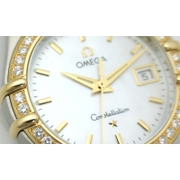 オメガスーパーコピー コンステレーション 1287-70 ステンレス・イエローゴールド ホワイト