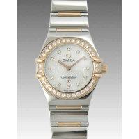 オメガスーパーコピー コンステレーション 1368-75 ステンレス・ピンクゴールド ホワイト