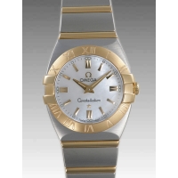 オメガスーパーコピー コンステレーション ダブルイーグル 1381-70 レディース ホワイト