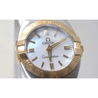 オメガスーパーコピー コンステレーション ダブルイーグル 1381-70 レディース ホワイト