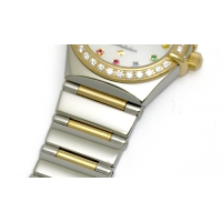 オメガスーパーコピー コンステレーション ミニ アイリス 1365-79 ステンレス・イエローゴールド