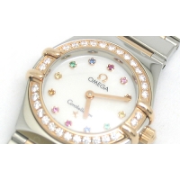 オメガスーパーコピー コンステレーション ミニ アイリス 1368-79 レディース ホワイト