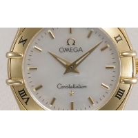 オメガスーパーコピー コンステレーション 1172-70 イエローゴールド レディース ホワイト