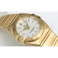 オメガスーパーコピー コンステレーション ダブルイーグル 1181-70 レディース ホワイト