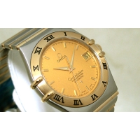 オメガスーパーコピー コンステレーション 1202-10 ステンレス・イエローゴールド シャンパン