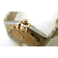 オメガスーパーコピー コンステレーション 1202-10 ステンレス・イエローゴールド シャンパン