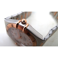 オメガスーパーコピー コンステレーション 1304-35 ステンレス・ピンクゴールド シルバー