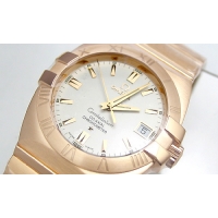 オメガスーパーコピー コンステレーション コーアクシャル 1101-30 ピンクゴールド シルバー