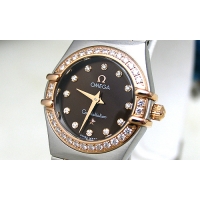 オメガスーパーコピー コンステレーション ミニ 1360-60 ステンレス・ピンクゴールド レディース