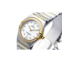 オメガスーパーコピー コンステレーション マイチョイス 1376-75 レディース ホワイト