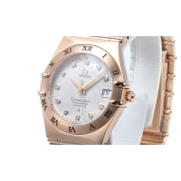 オメガスーパーコピー コンステレーション 1104-35 ピンクゴールド ダイヤモンド シルバー