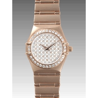 オメガスーパーコピー コンステレーション 1156-77 ピンクゴールド ダイヤモンド ホワイト