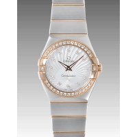 オメガスーパーコピー コンステレーション ブラッシュクォーツ 123.25.27.60.55.002 ホワイト