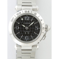 カルティエスーパーコピー Cartier パシャＣ W31049M7 ＧＭＴ ブラック 自動巻 ボーイズ