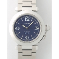 カルティエスーパーコピー Cartier パシャＣ W31047M7 ビックデイト ブルー