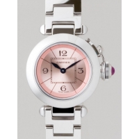 カルティエスーパーコピー Cartier ミスパシャ W3140008 ピンク レディース