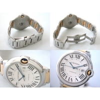 カルティエスーパーコピー Cartier バロンブルー W690093 SG LM シルバー 自動巻 メンズ