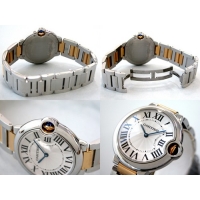 カルティエスーパーコピー Cartier バロンブルー W690083 SG MM シルバー ボーイズ