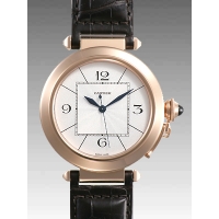 カルティエスーパーコピー パシャ４２ｍｍ W3019351 ピンクゴールド シルバー