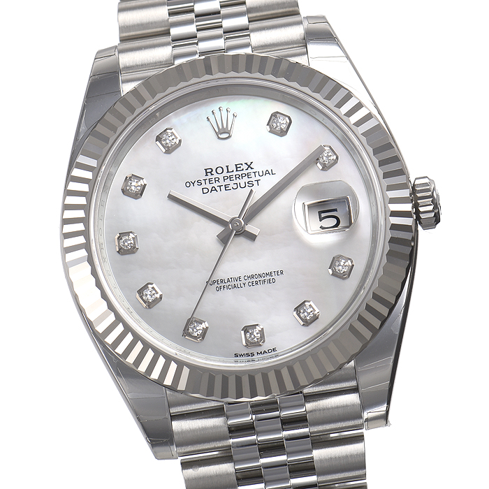 ロレックススーパーコピー デイトジャスト４１ 126334NG yokowatch.CoM 基本仕様は本物と同じ形のROLEX です