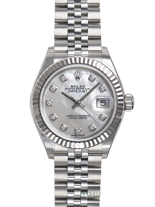 ロレックススーパーコピー レディ デイトジャスト ２８ 279174NG 基本仕様は本物と同じ形のROLEX です