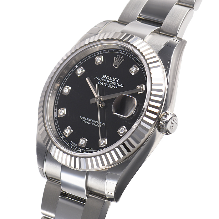 ロレックススーパーコピー デイトジャスト４１ 126334G 基本仕様は本物と同じ形のROLEX です