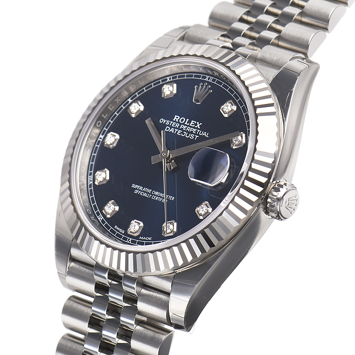 ロレックススーパーコピー デイトジャスト４１ 126334G 基本仕様は本物と同じ形のROLEX です