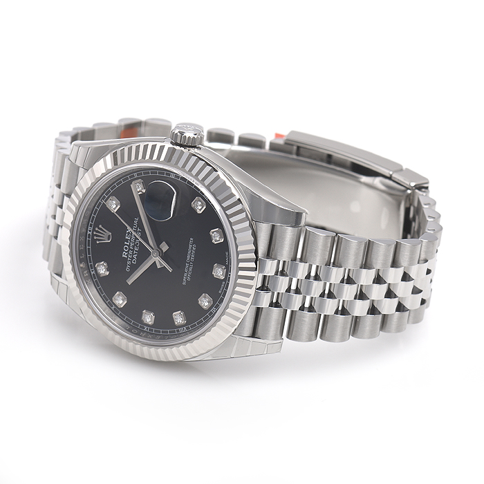 ロレックススーパーコピー デイトジャスト４１ 126334G 基本仕様は本物と同じ形のROLEX です