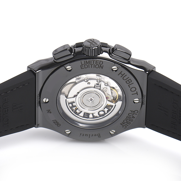 ウブロ クラシック フュージョン クロノグラフ ベルルッティ スクリット 521.CM.0500.VR.BER17 基本仕様は本物と同じ形のHUBLOTです